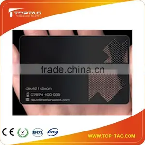 Black Color Metal Card / Name Card thumbnail-1