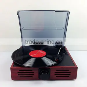 Classic Vintage Design!!! Simple Turntable& Vinyl Record LP thumbnail-3