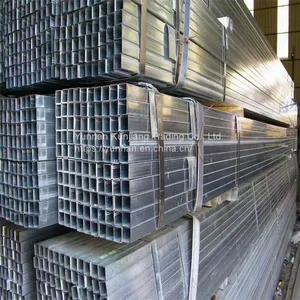 Yunnan Q235 Square Tube Wholesale Hot Dip Galvanized Square Tube 40 * 80 * 3 Square Tube Kunming Sales Square Tube thumbnail-2