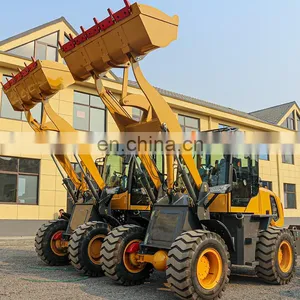 Factory Direct New China 2T ZL20 Multi Functions Wheel Loader With 4 in 1 Bucket, Fork/grapple/blade/digger thumbnail-4