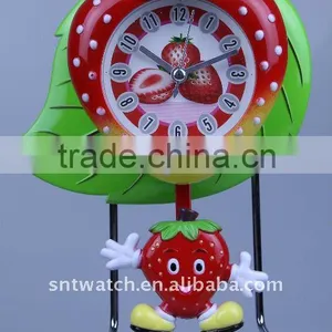 Strawberry Pendulum Clock thumbnail-1