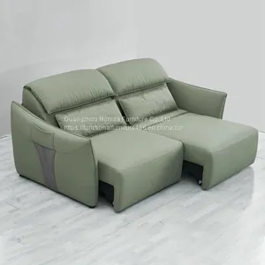 Modern Minimalist Double Technology Cloth Electric Sofa Bed Small Apartment Telescopic Function Sofa Bed Dual-Use thumbnail-3