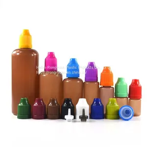 China Wholesale Oil Dropper Bottle Flask With Black White 15ml Ldpe Plastic Thin Tip Dropper Bottle With Twist Top Cape thumbnail-5