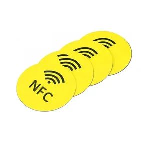 RFID Round Small NFC Sticker Tag Contactless NFC Chip Tags Manufacturer in China thumbnail-1