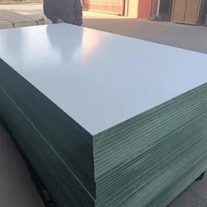 Top Quality 18mm Melamine MDF in Warm White Color for Kitchen Cabinet thumbnail-2