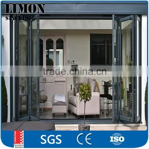 Hot Selling Aluminum Bi-folding Windows and Doors With Low Price thumbnail-1
