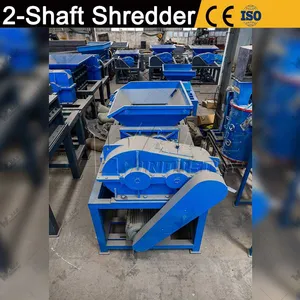HDD and Tape Shredder Machine Dual Shaft Shredder Machine thumbnail-1