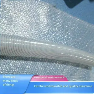 Transparent Steel Wire Silicone Hose thumbnail-1