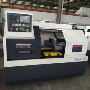 Hot Sale CK6130 Mini Automatic CNC Lathe Machine Multifunctional Small Metal Turning Lathe for Light & Medium Duty Machining thumbnail-5