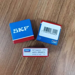 SKF Bearings 6200 6201 6202 6203 6204 6205 6206 6300 6301 6302 6303 6304 6305 2RS SKF Deep Groove Ball Bearing High Precision thumbnail-3
