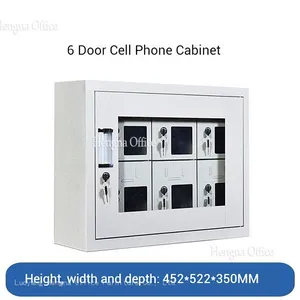 Heavy-Duty Steel Employee Device Charging Locker With Integrated USB Ports | Secure Staff Personal Storage for Manufacturing & Plants thumbnail-2