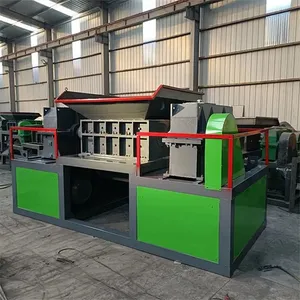 Dual Motor Double Shaft Shredder for Tire Recycling Operations thumbnail-3