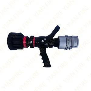 Yafirefighthing Handheld Big Flow Fire Hose Nozzle With John Morris/Instantaneous Adapter thumbnail-1
