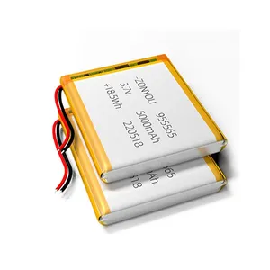 ZonYou 5Ah Lithium Polymer Batteries 955565 Pouch Cell With Long 500 Cycles Life Span for Electric Power Tools Toys Fans Banks thumbnail-3