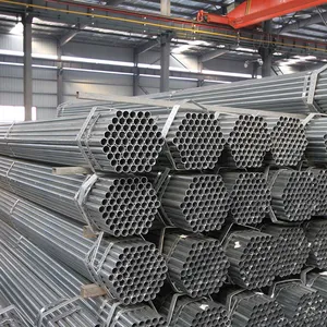 Pre Galvanized Tube Scaffolding Green House Round Hot Dipped Galvanized Steel Pipe For Building Steel Tube thumbnail-5