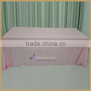 SQN#54 Fancy Square and Rectangular Pink Sequin Table Cloths Restaurant Table Linen thumbnail-1