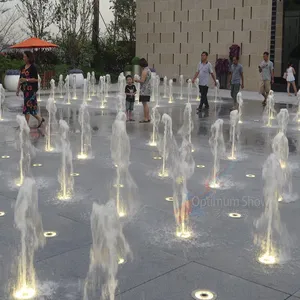 Project Large Outdoor Musical Water Fountain Dry Floor Dancing Feature With Controller for Commercial Public Spaces thumbnail-4