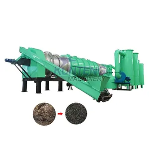Most Excellent Machine Making Biochar From Sawdust Livestock Manure Biochar Making Machine Plant EPC thumbnail-1