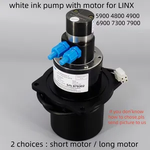 FA72145 White Pigment Ink Pump for LINX 5900 6800 6900 7900 Inkjet Coding Printer thumbnail-1