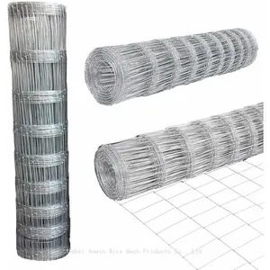 Best Price Hot Galvanized Zinc Coated Cattle Mesh Fence for Goat Cow and Sheep Farm Wire Mesh Fence thumbnail-1