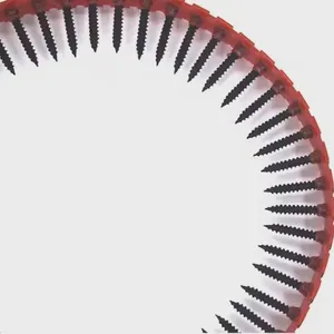 Automatic Auto-feed Screws With Plastic Strip, Coarse Thread, Yellow Zinc, 25/35/40mm Lengths, Standard Compliant for Drywall thumbnail-4