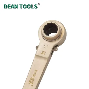 Non Sparking Construction Ratchet Wrench,Anti-Explosion,Reliable Safety,Ratchet Type thumbnail-4