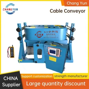 Cable Conveyor Machine Factory Xiao Gang Pao Dual Motor thumbnail-1