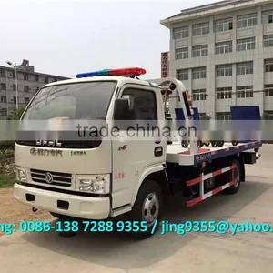 2016 New Euro IV Mini China Tow Truck, 4200*2300 mm Platform Tow Trucks Sale in Chile thumbnail-4