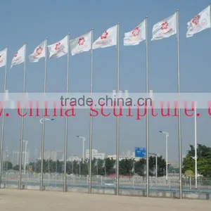 Modern Stainless Steel Flagpole for Decoration thumbnail-1