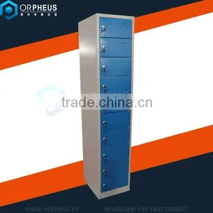 Colorful Steel Cabinet Cell Phone Locker Multi Drawer Charging Station Locker thumbnail-1