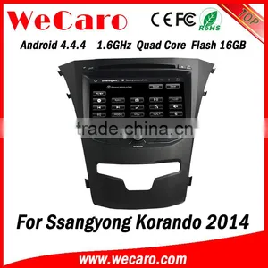 Wecaro WC-SY8067 Android 4.4.4 Car Stereo 2 Din for Ssangyong Korando 2014 Radio Gps 1080p thumbnail-1