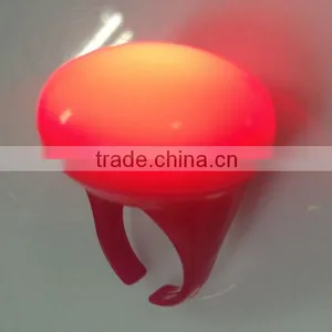 Party Supply Led Flashing Ring Light Logo Finger Ring thumbnail-1