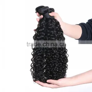 WJ012 Natural Hair Wholesaler 8 Inch Kinky Curl Hair Weaving Remy Extension thumbnail-1