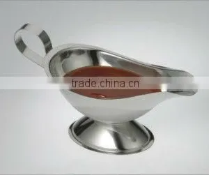 STAINLESS STEEL GRAVY BOAT thumbnail-1