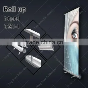 Economical and Practical Style Roll up Banner Stand thumbnail-1