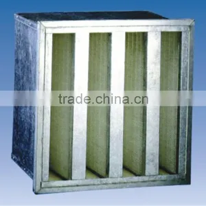 Combined-type Air Filter With Flange for Filtering Dust in Air thumbnail-1