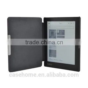Book Style e Reader Cover Folio Leather Case for Kobo Aura 6 Inch e Reader thumbnail-2