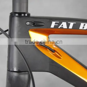 New Arrival 26er Fat Frame BB100mm Rear 190mm Carbon Complete Fat Bike thumbnail-5