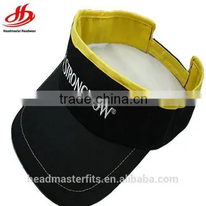 Custom Cotton Embroidery Sun Visor thumbnail-1