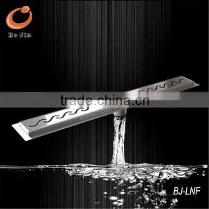 Linear Stainles Steel Shower Drain With Vertical Outlet thumbnail-1
