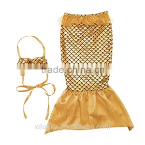 Hot Selling Custom Made Mermaid Tail Kids Swimwear Wholesale thumbnail-5