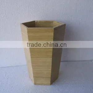 Laminated Bamboo Planter thumbnail-1