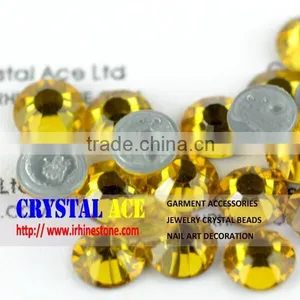 Hot Fix Loose Rhinestone, 14 Cuts Hot Fix Rhinestone Strass, Iron on Hot Fix Rhinestone Strass for Lady Dress thumbnail-2
