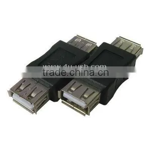 Black or Orange USB Female to Female Adapter thumbnail-1