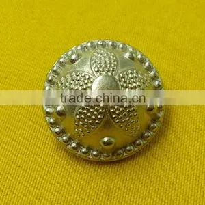 18mm Dome Shape Fancy Metal Shank Button For Ladies Wear -- MJ2382 thumbnail-4