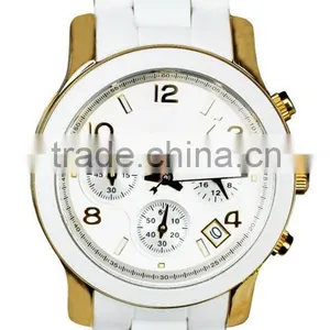 Silicon Band Luxury Comfortable Wear Lady Watch Made in China Factory thumbnail-2