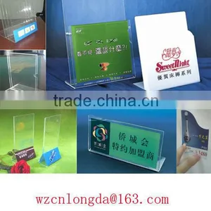 Acrylic Name Stand Plate thumbnail-1