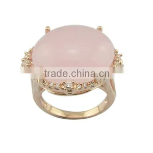 Big Stone Jewelry/silver Jewelry Ring thumbnail-1