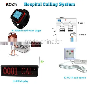 Nursing Wireless Call System English Prompt Display Emergency Calling System thumbnail-1