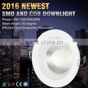 China Best Slim 4/6/8 Inch LED Downlight Saa 15w Cob Led Downlight thumbnail-1